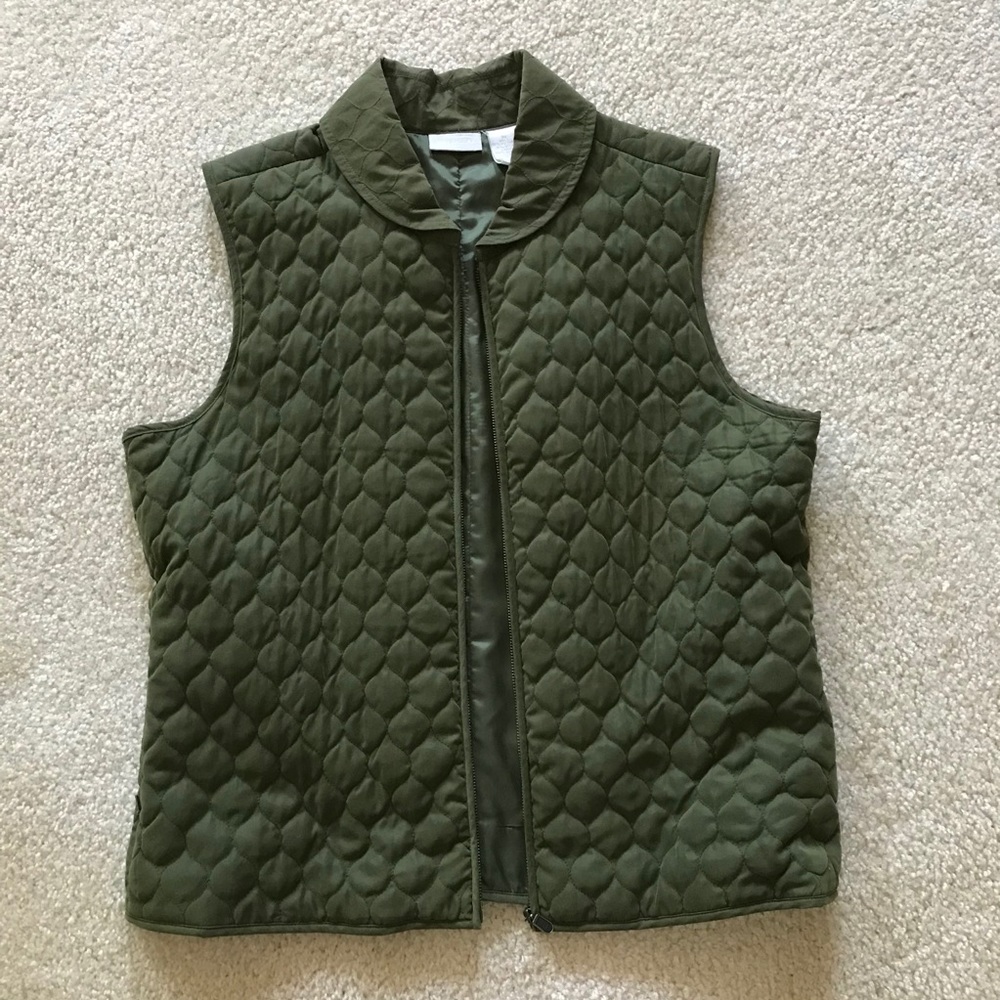 FIELDGEAR green quilted vest